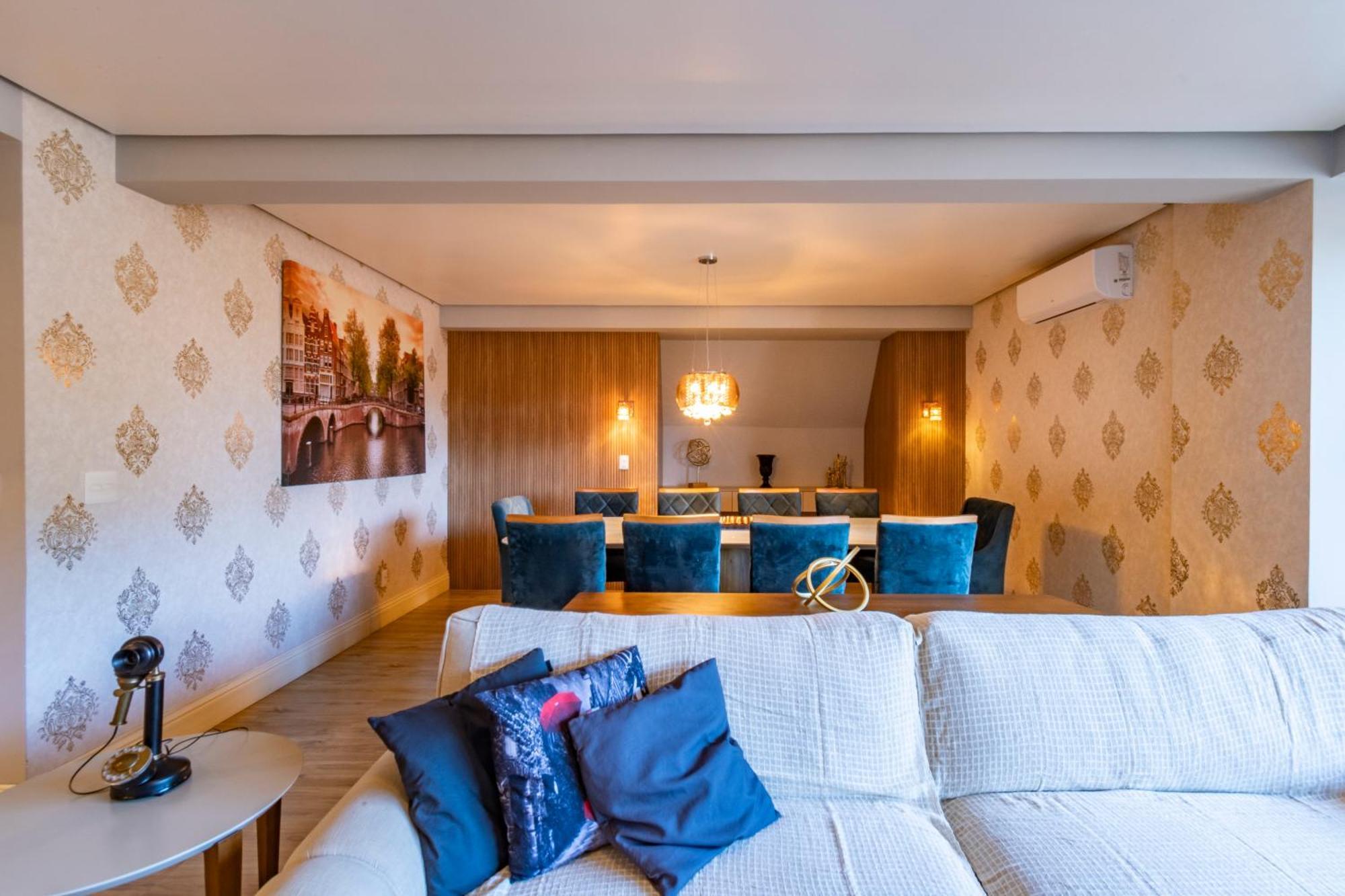 A Apenas 300 Mts Da Rua Coberta, No Exclusivo Via Florida Apartment Gramado Exterior photo