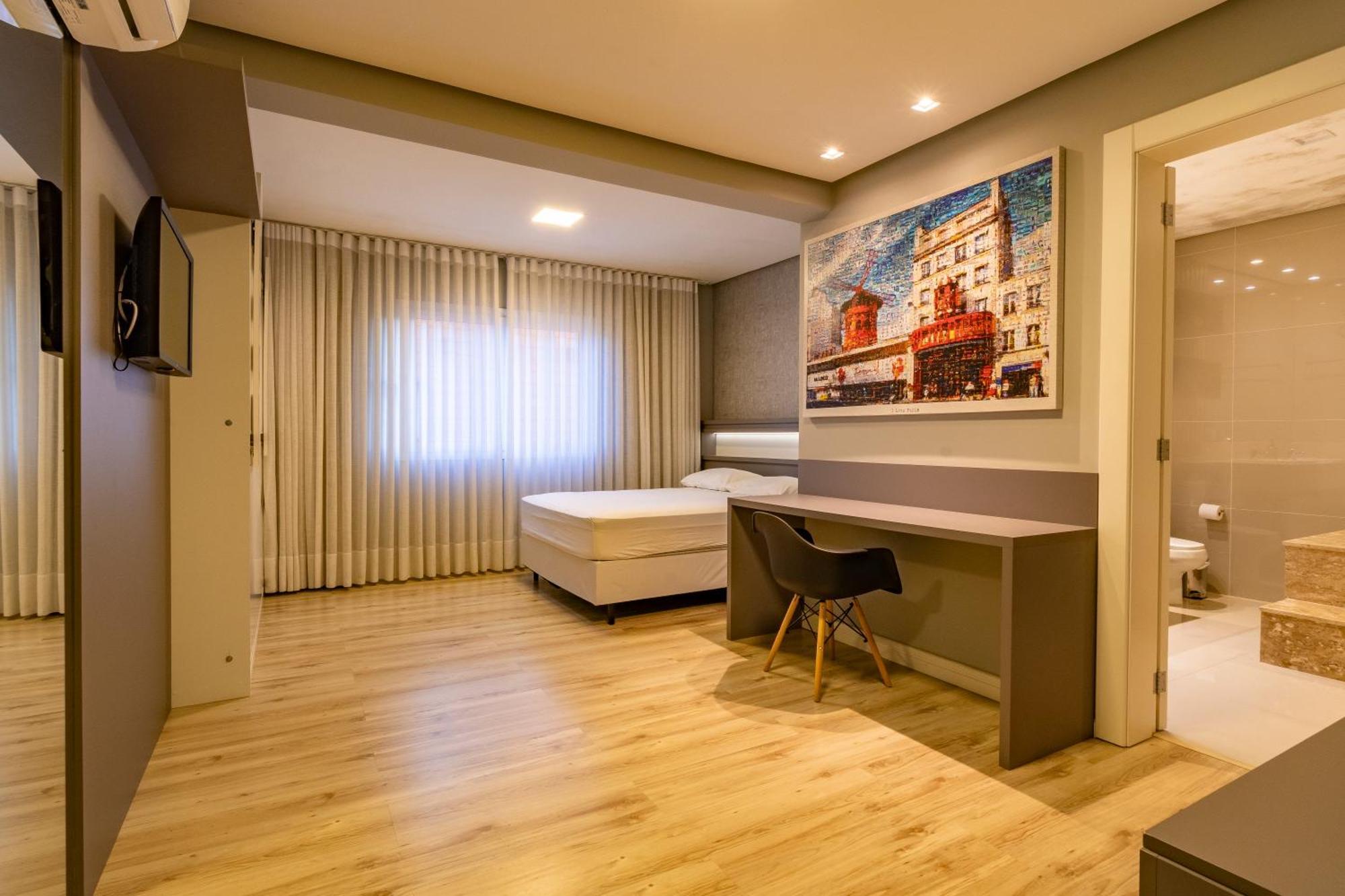 A Apenas 300 Mts Da Rua Coberta, No Exclusivo Via Florida Apartment Gramado Exterior photo