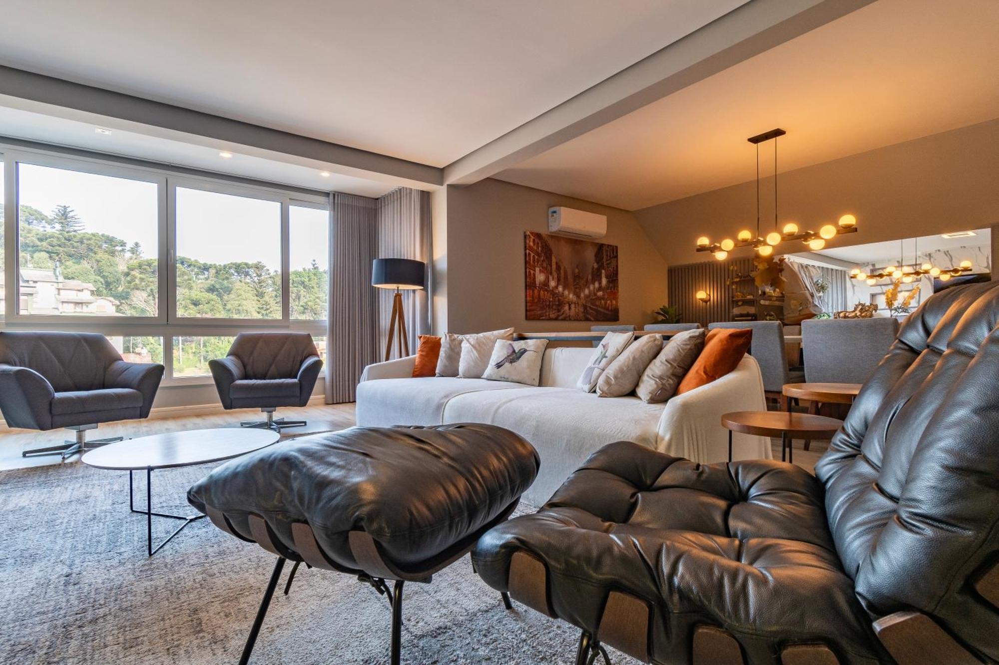 A Apenas 300 Mts Da Rua Coberta, No Exclusivo Via Florida Apartment Gramado Exterior photo